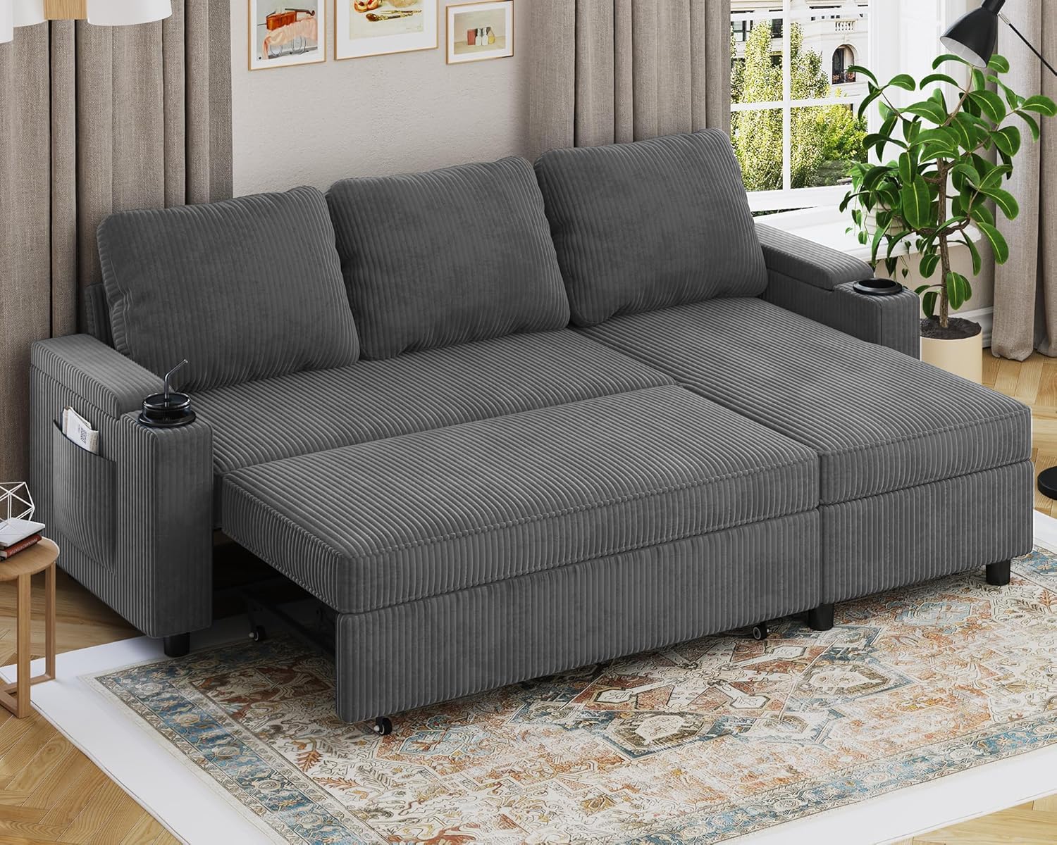 Devoko Ecksofa, Stauraum