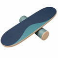 Balance Board Holz Balance Trainer Blau-Türkis