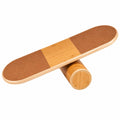 Balance Board aus Holz mit Kork Anti-Rutschbeschichtung