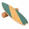 Balance Board mit Korkrolle in Grün, 75x30 cm