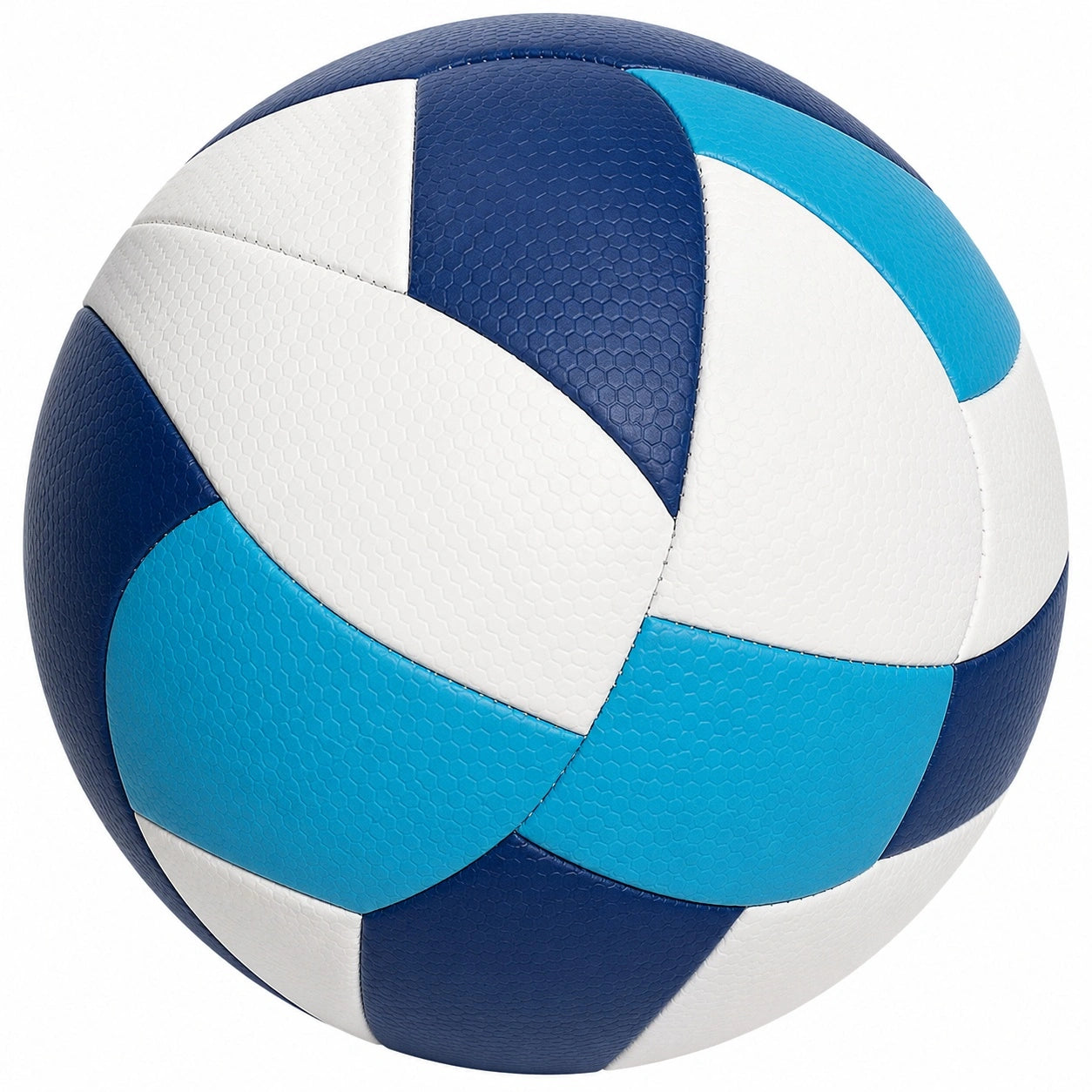 Volleyball Blau Weiß Hellblau