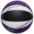 Outdoor Basketball Größe 7 Lila/Schwarz/Weiß