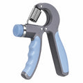 Verstellbarer ergonomischer Handtrainer 5-60kg Blau/Grau
