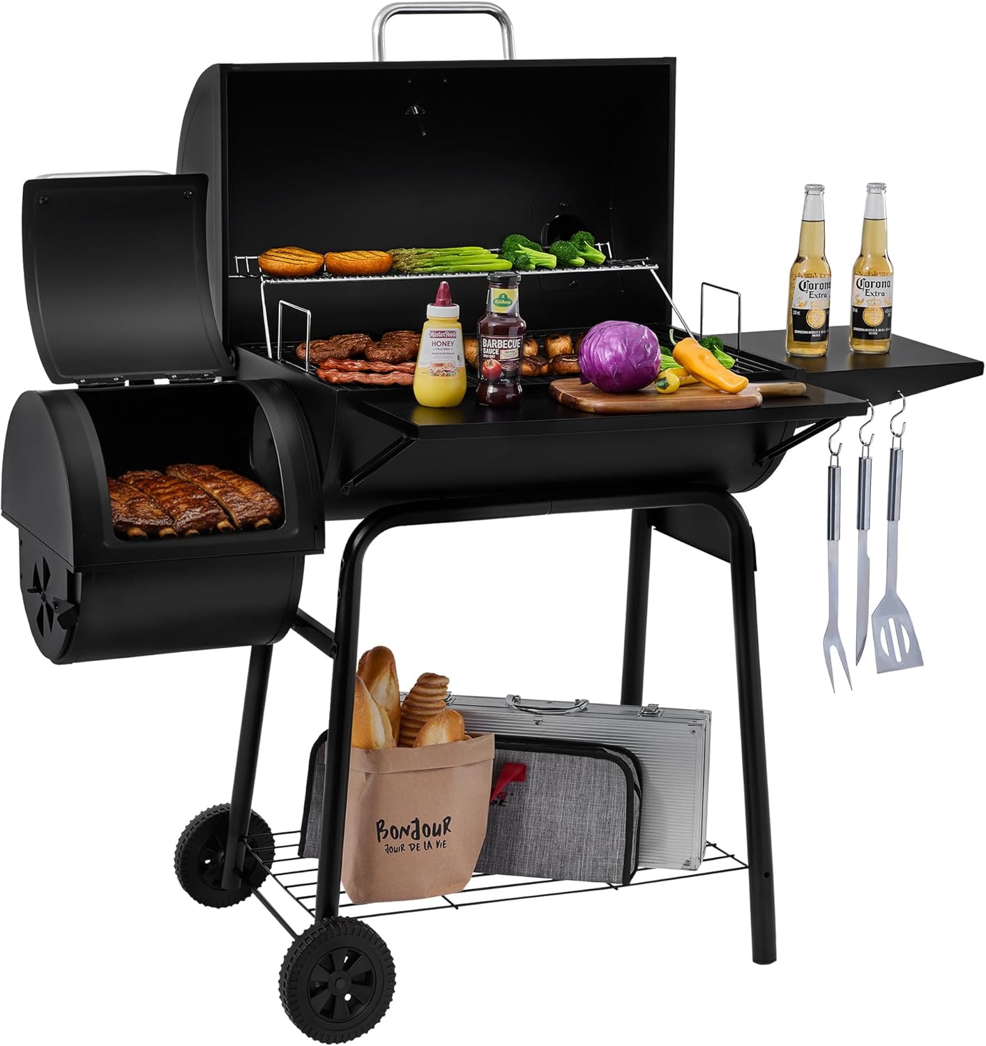 Royal Gourmet CC1830S BBQ Charcoal Grill, 823 Square Inch cooking surface