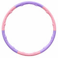 Fitness-Hoop mit Massagefunktion 100cm Rosa/Lila