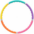 Fitness Hula Hoop mit Massagewellen in Bunt