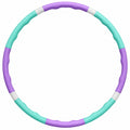 Fitness Hula-Hoop Reifen Lila/Türkis