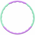 Hula-Hoop Reifen mit Massagewellen Mintgrün/Lila 95 cm