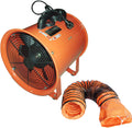 Hochleistungslüfter für Lackierkabinen Tisch, 5 m Flexibler Schlauch, Schutzart IP44 und Rutschfester Griff 7.87in-220V