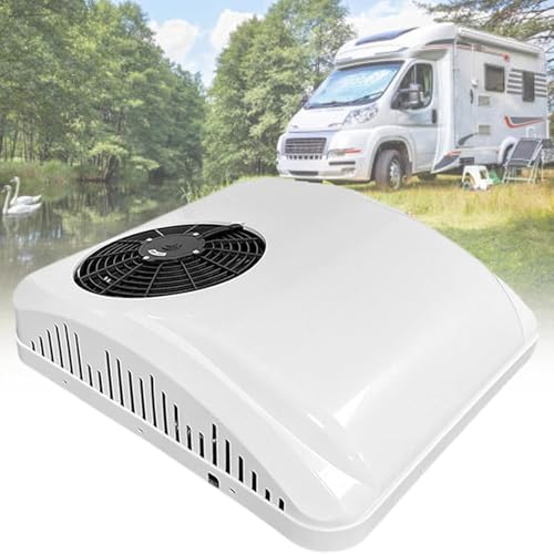 Allwetter-Klimaanlage, dünnstes 16 cm Design, 45 dB, Fernbedienung und manuelle Steuerung, Display, doppelte Kühlung/Heizung für LKW