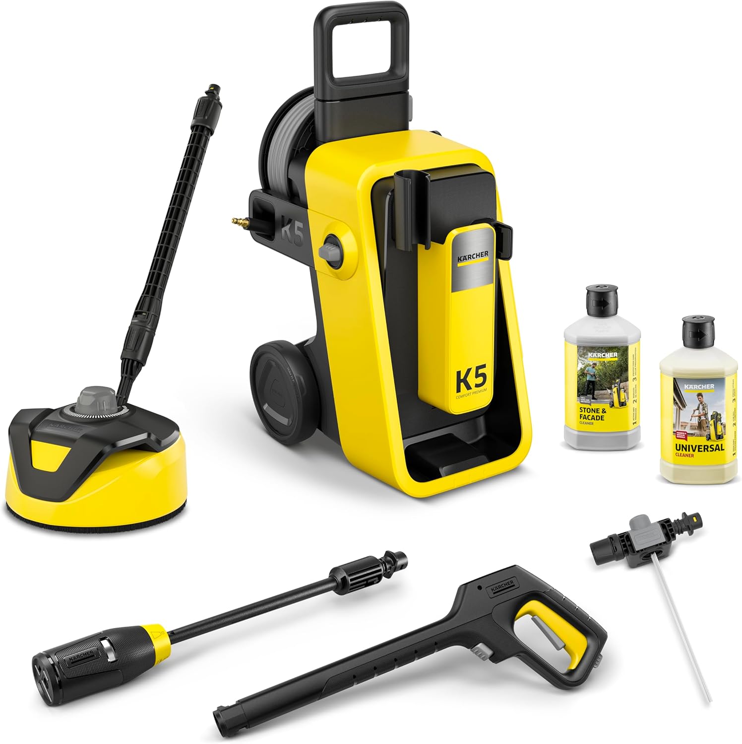 Kärcher Hochdruckreiniger, Fördermenge: 500 l/h, Druck: 145 bar, Fläche: 40 m²/h, 4-in-1 Multi Jet
