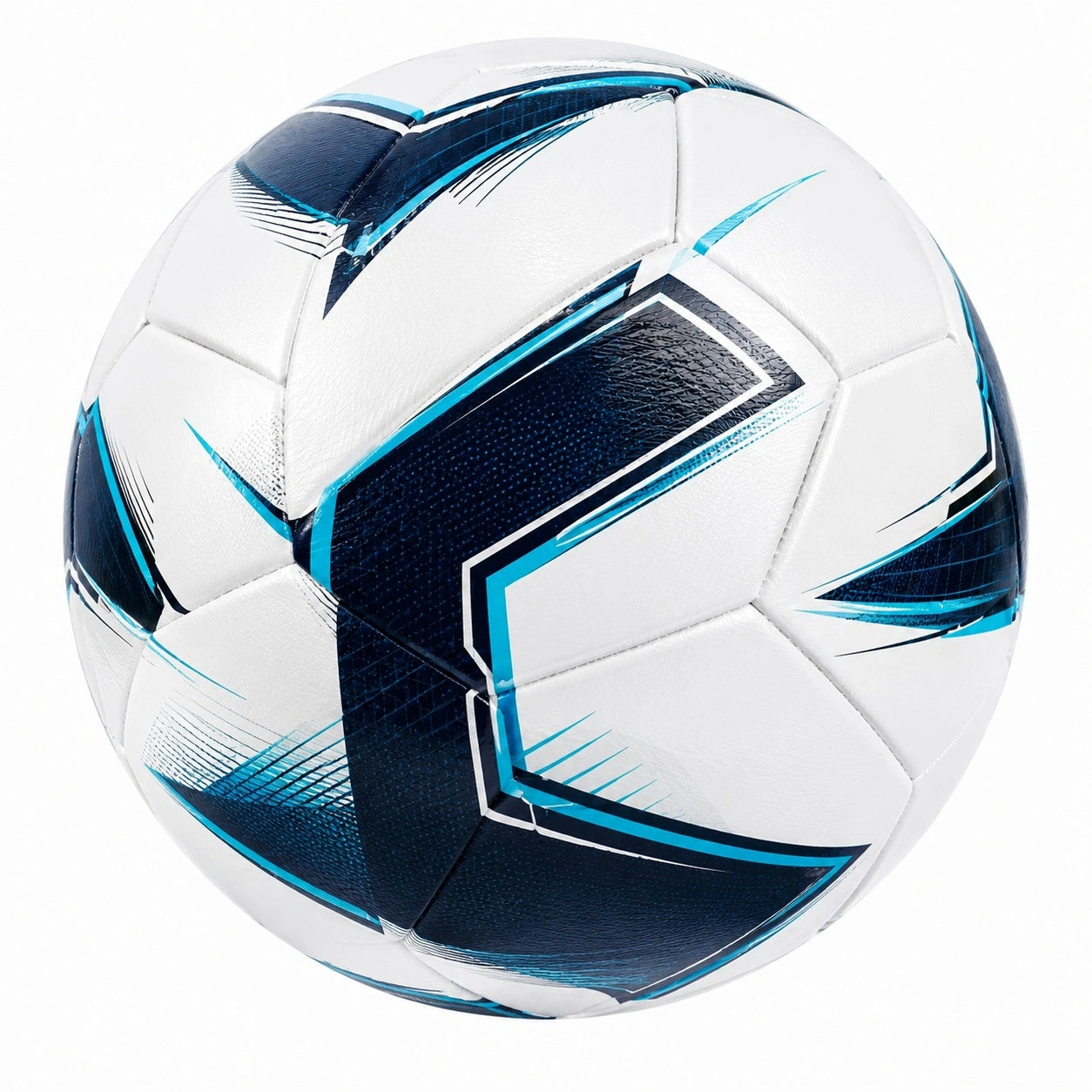 Fußball Größe 5 Weiß Blau