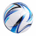 Fußball Trainingsball 32 Panel Blau/Weiß/Schwarz