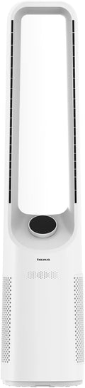 Taurus Babel Endless Turmventilator, LED-Touchscreen, Oszillation, 12-Stunden-Timer und Fernbedienung, 12 Geschwindigkeiten