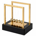 Newton Pendel Kugelspiel Gold/Schwarz