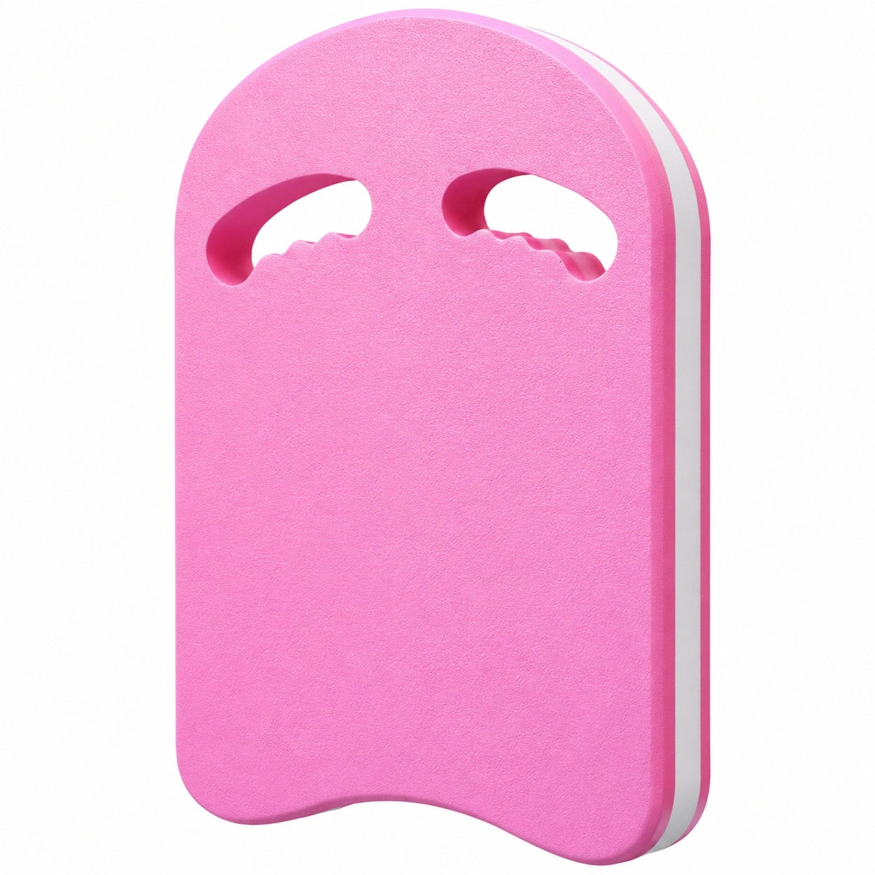 Ergonomisches Schwimmbrett Pink/Weiß