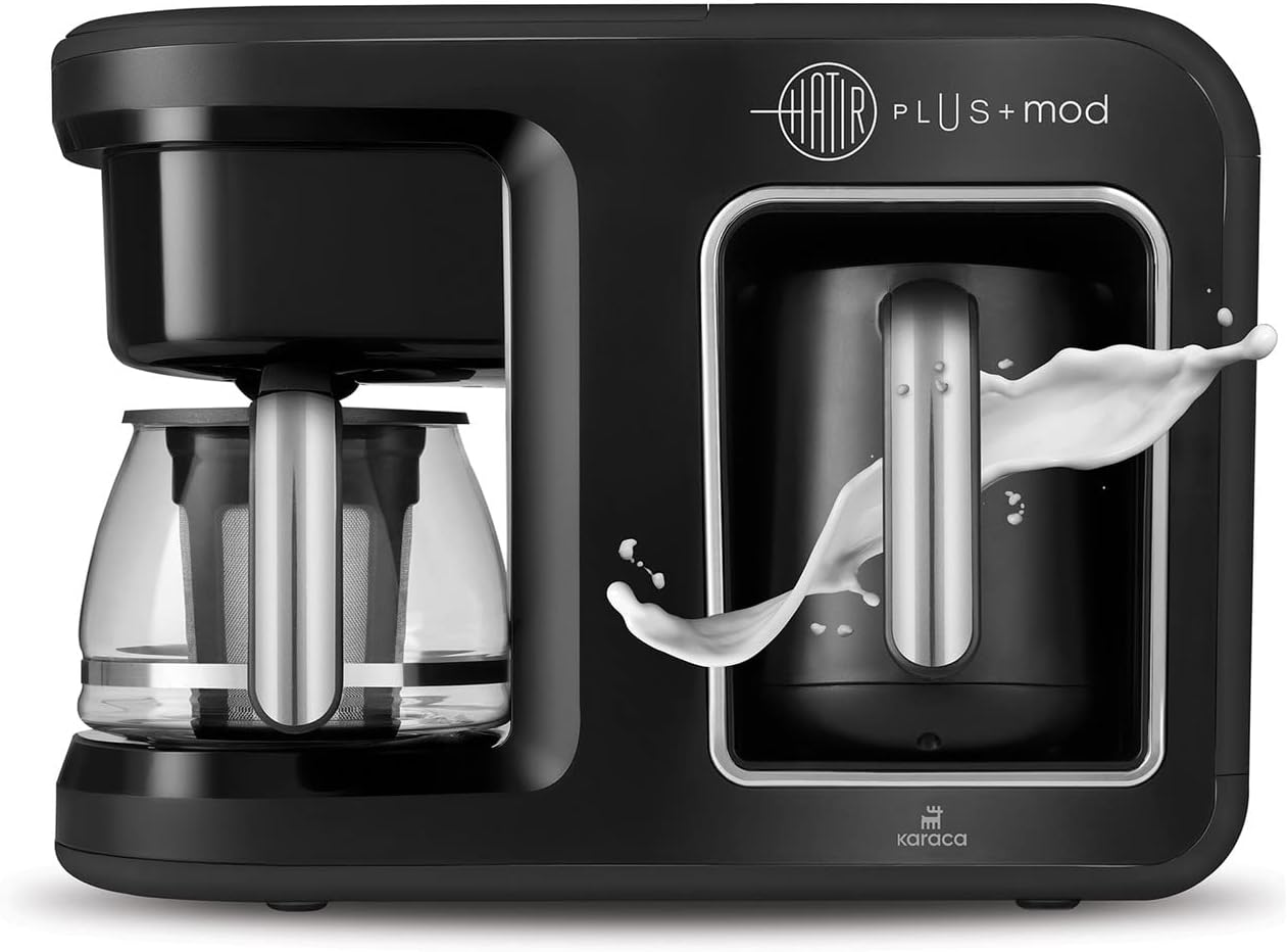 KARACA Hatır Plus Mod 5 in 1 Essential Kaffeemaschine, 1400 Watt