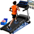 Kitopa Laufband für Zuhause Tisch, Laufbander bis 180 KG, Laufbander Klappbar mit interaktivem LCD-Display & Bluetooth, App-Steuerung