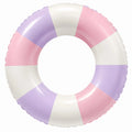 Aufblasbarer Schwimmring Pastell Lila/Rosa/Weiß 90 cm