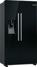 Bosch KAD93ABEP Serie 6 Amerikanischer Side-by-Side Kühlschrank, 178,7 × 90,8 cm, 371 L Kühlen & 191 L Gefrieren, NoFrost, Stauraum, Wasserspender