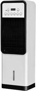 Verdunstungsluftkühler, Fernbedienung, 12H Timer, 120 Oszillation, Tragbarer Kühlturmventilator mit 3L Wassertank, 4 Modi, Luftbefeuchtung