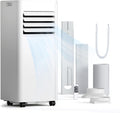 10000 BTU tragbar Klimaanlage, 10000 BTU, LED Display, 24H Timer, 4-in-1 Cools 450 Sq. Ft