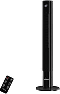 26 dB Leiser Turmventilator, 110 cm Flügelloser Turmventilator, 26 dB, 85 Oszillation, LED-Touch-Display & 12H Timer für Schlafzimmer