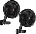 Spider Farmer Grow Ventilator, 35 dB, 10 stufige Oszillation, 10 dynamische Windstärken, IP54 wetterfest, 2er Pack, wetterbeständig