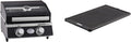 RÖSLE Gasgrill BBQ-tragbar VIDERO G2-P tragbarer Tischgrill mit 2