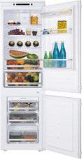 Amica EKGCS 387 931 / Kühl-Gefrierkombination, 3 Gefrierschubfächer/Inverter-Motor, NoFrost, LED-Beleuchtung, Stauraum, Kühl-Gefrierkombination