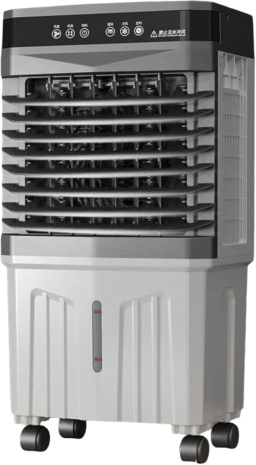 Klimaanlage Verdunstungskühler 3 in 1 mit 12H Timer, 120 Oszillation, Fernbedienung, Timer, 3 Modi, 3 Geschwindigkeiten