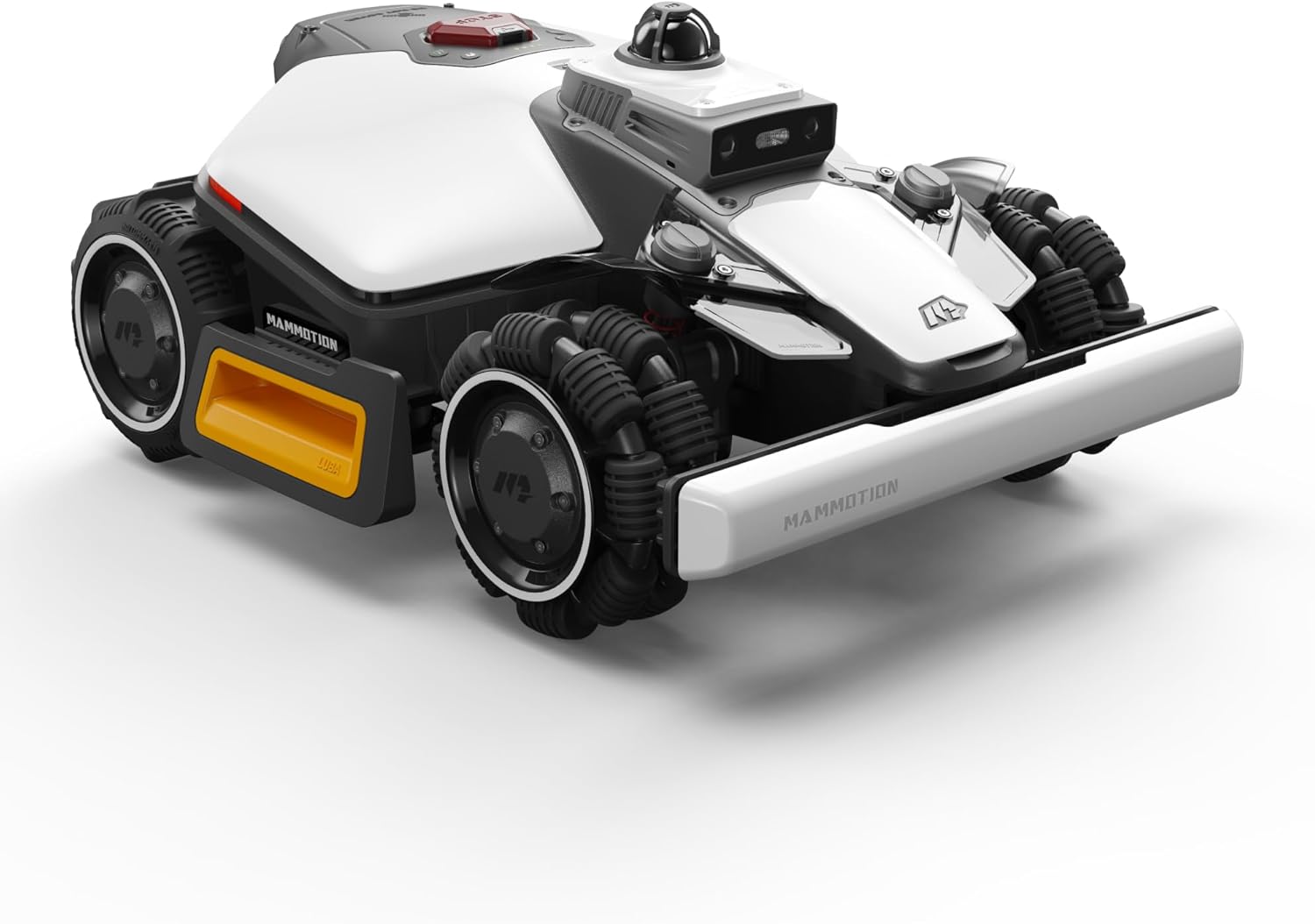 MAMMOTION LUBA mini 2 AWD 1500 Rasenroboter ohne Begrenzungskabel Kamera, App-Steuerung, empf.1500 m², 360 LiDAR & Dual-Kamera KI Vision
