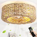 Boho Rattan Deckenventilator, Fernbedienung, Timer, licht