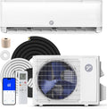 9000 BTU Mini Split Klimaanlage, App-Steuerung, 22 SEER2 AC & Heat Pump, Quiet Ductless System for Up to 450 Sq. Ft, R32 Refrigerant