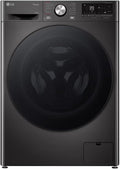 LG W4WR7096YB Waschmaschine, Frontlader-Waschtrockner 9-6 kg, 62 × 60 × 85 cm, App-Steuerung, TurboWash 360