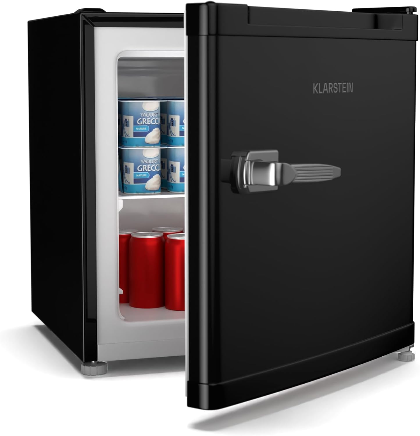 Klarstein Irene Retro Mini-Gefrierschrank, Leise 38 dB, 31L, Flexibler Temperaturbereich -24 C bis 10 C