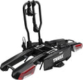 Thule Easyfold 3 Plattformfahrradträger Für Die Anhängerkupplung Schwarz, 2(3) Bikes, Radstand 1350 mm Abstand zw