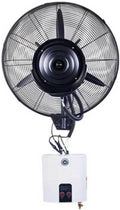 Industrieller Wandventilator, Oszillation, Oszillierender Wandventilator mit 15L Wassertank, 3 Geschwindigkeitsstufen
