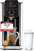 CASO HW 660 Heißwasserspender, 2,7 l, Display, spart bis zu 50% Energie gegenüber Wasserkochern, 8 Mengenausgaben, Wasserspender