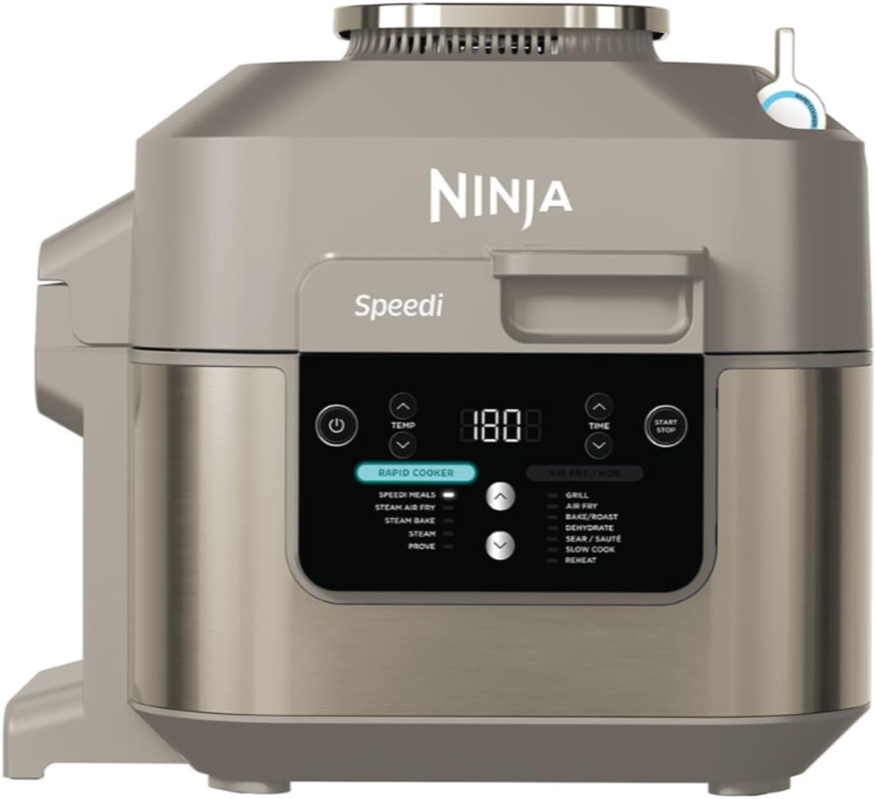 Ninja Speedi Multikocher Grill, 12-in-1 Multicooker, Stone Gold ON500EUSTGD