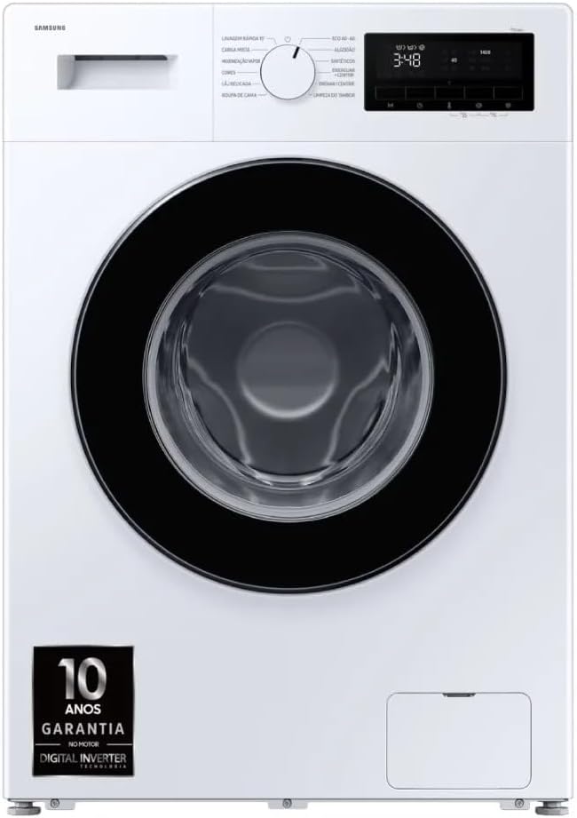 Máquina de Lavar Roupa Samsung WW90FG3M05AWEP 9 Kg 1400RPM