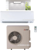 Mitsubishi 24,000 BTU SEER 18 Wall Mount Ductless Mini-Split, Timer, Inverter