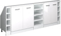 Vicco Dachschrägenschrank-Set Rion, B210 x T46 cm 5er Set, Stauraum