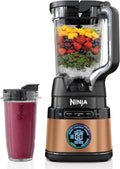 Ninja Detect Power Mixer Pro TB301EUCP, 2-in-1 Standmixer und Single-Serve-Blender, 1.200 W, Automatikprogramme, 680-ml-Becher, Kupfer/Schwarz