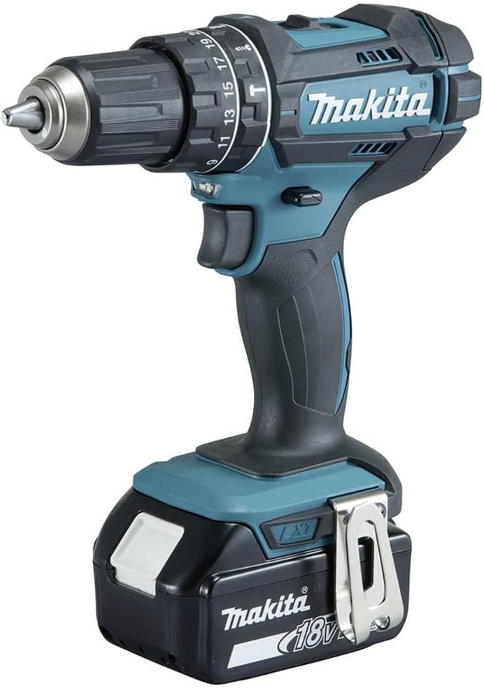 Makita DHP482JX13 Akku-Schlagbohrschrauber 18V Tisch, 3,0 Ah
